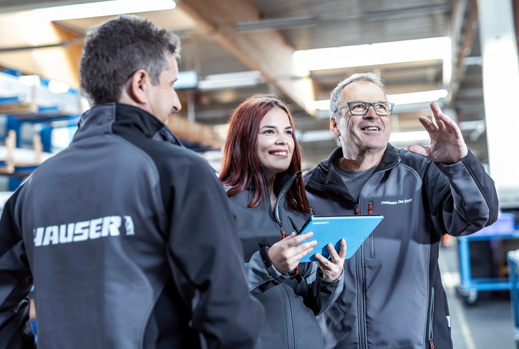 The family working atmosphere at HAUSER