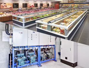 Optimisation énergétique HAUSER dans un supermarché