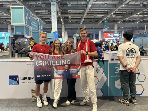Unterstützung für Jonas Danninger bei den Worldskills 2026 in Shanghai