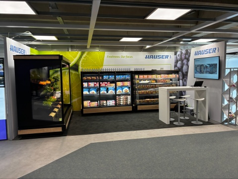 HAUSER Messestand auf der EDEKA Herbstmesse in Melsungen