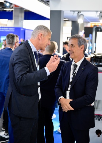 HAUSER General Manager DACH Thomas Loibl and Epta CEO Marco Nocivelli at Chillventa 2026